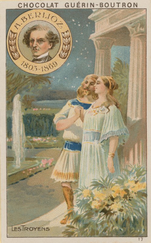 H Berlioz, Les Troyens autorstwa French School