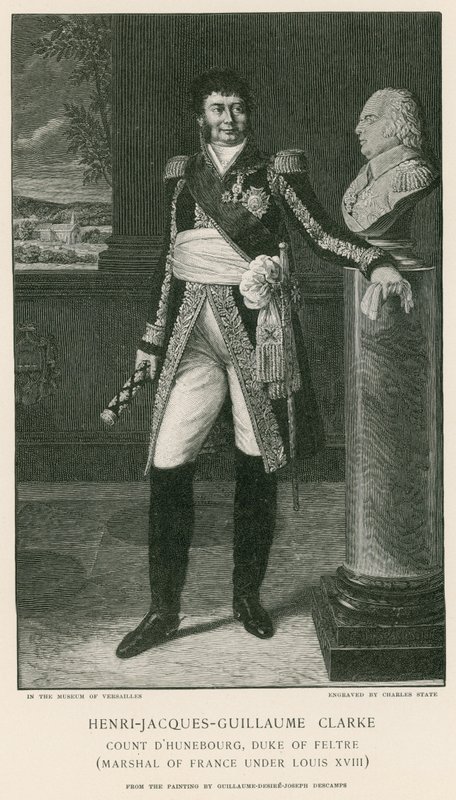 Henri-Jacques-Guillaume Clarke autorstwa French School