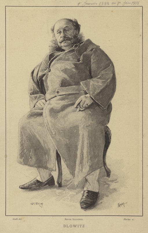 Henri Blowitz, francuski dziennikarz urodzony w Czechach autorstwa French School