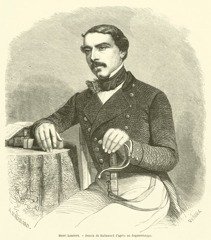 Henri Lambert (rycina) autorstwa French School