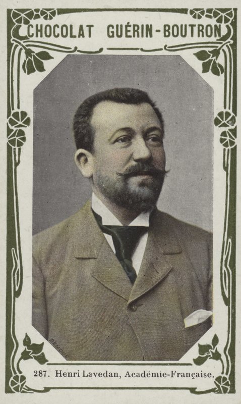 Henri Lavedan, Academie-Francaise (kolorowe zdjęcie) autorstwa French School