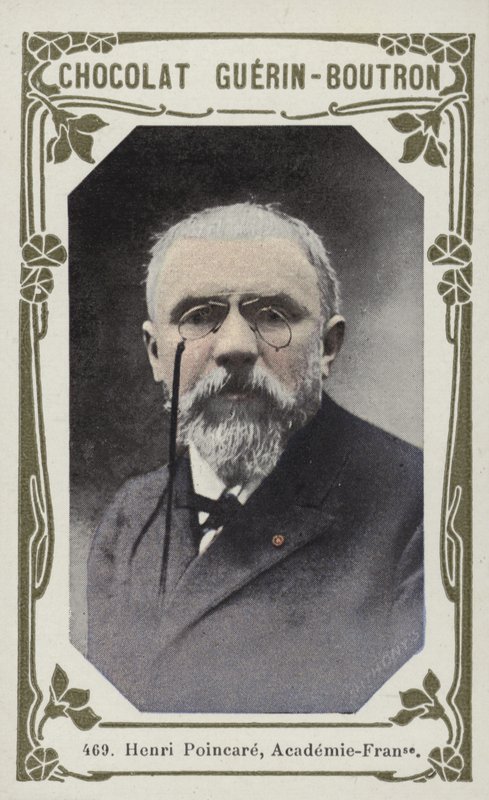 Henri Poincare, Academie-Francaise (kolorowe zdjęcie) autorstwa French School