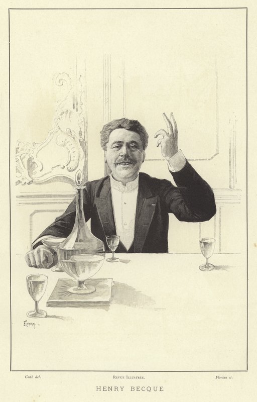 Henry Becque, francuski dramaturg autorstwa French School
