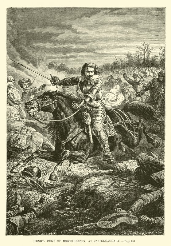 Henryk, książę Montmorency, w Castelnaudary autorstwa French School