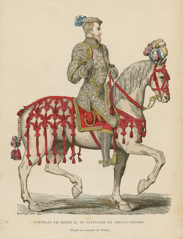Henryk II z Francji autorstwa French School