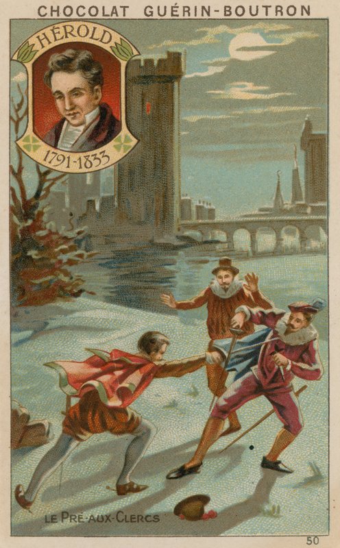 Herold, Le Pre-aux-Clercs autorstwa French School
