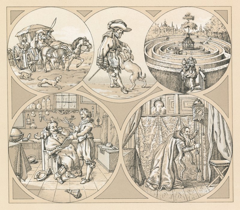 Kostium Holandia XVII wiek autorstwa French School