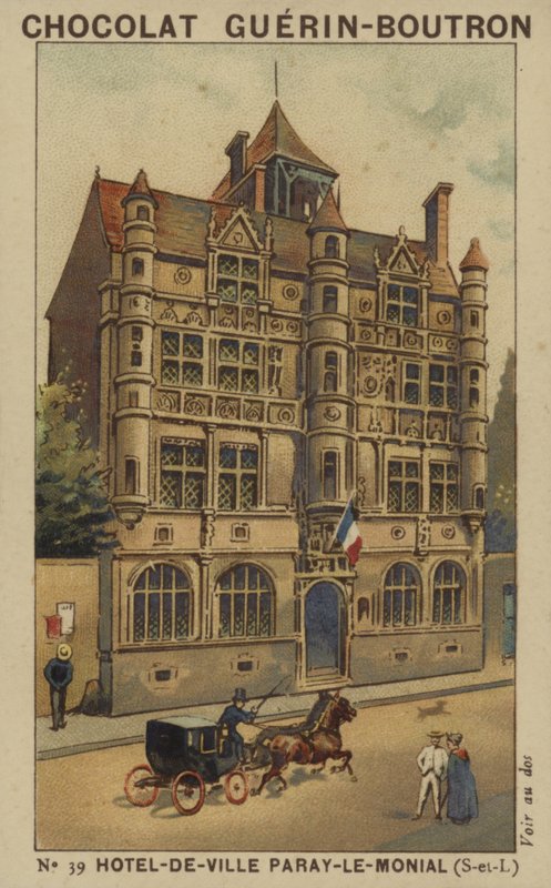 Hotel-de-Ville Paray-le-Monial, Saone-et-Loire autorstwa French School