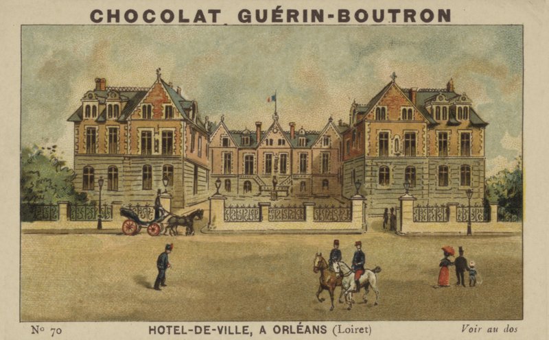 Hotel-de-Ville, w Orleanie, Loiret autorstwa French School
