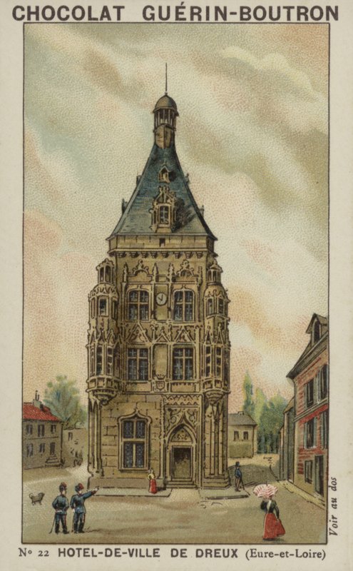 Ratusz Dreux, Eure-et-Loire autorstwa French School