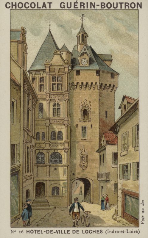 Ratusz Loches, Indre-et-Loire autorstwa French School