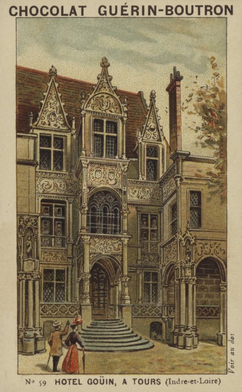 Hotel Gouin, w Tours, Indre-et-Loire autorstwa French School
