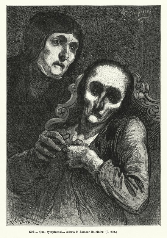 Ilustracja do Le Juif Errant (grafika) autorstwa French School