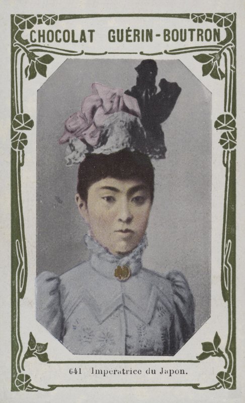 Cesarzowa Japonii (kolorowe zdjęcie) autorstwa French School