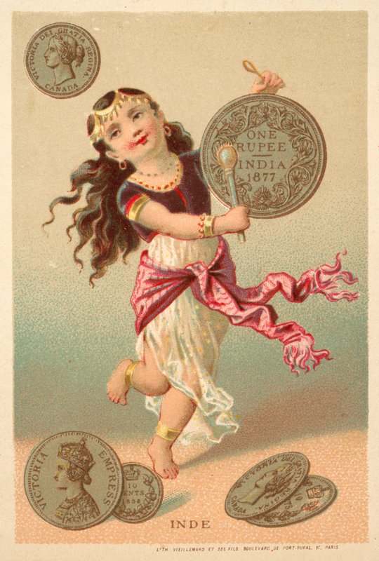 Indie (chromolit) autorstwa French School