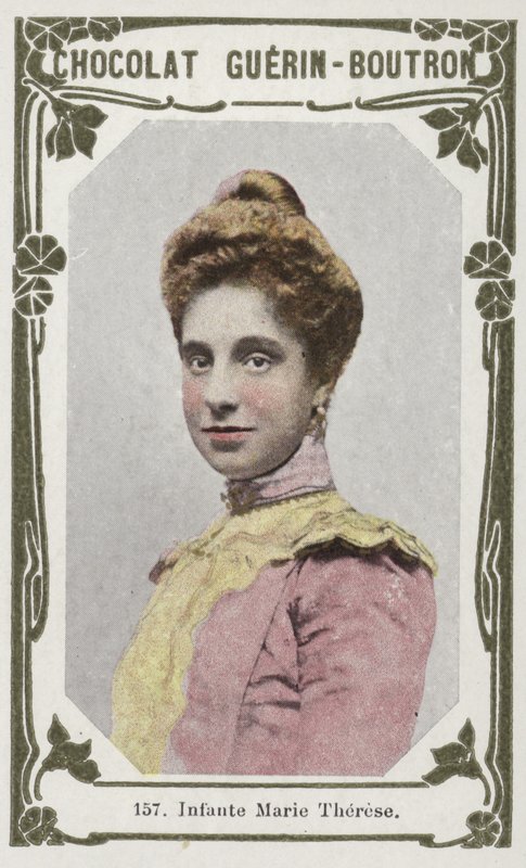 Infante Marie Therese (kolorowe zdjęcie) autorstwa French School