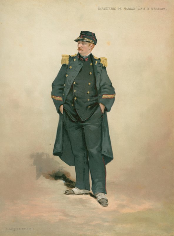 Marines, zostaw sukienkę autorstwa French School