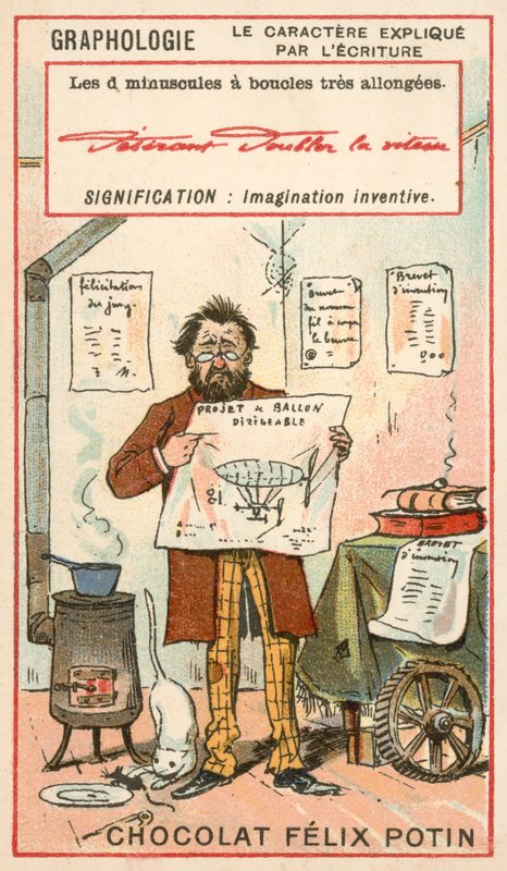 Pomysłowa wyobraźnia (chromolitho) autorstwa French School