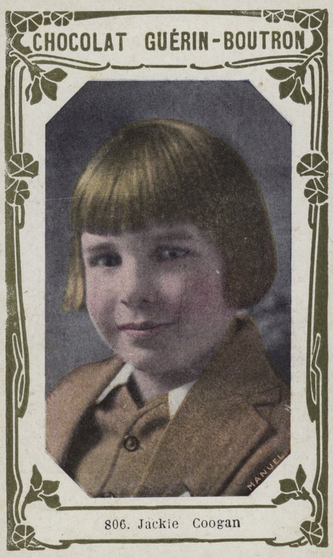 Jackie Coogan (kolorowe zdjęcie) autorstwa French School