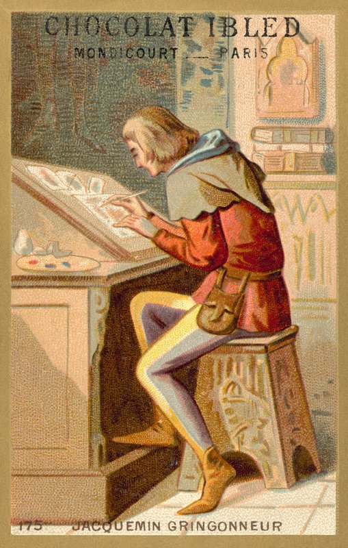 Jacquemin Gringonneur , francuski malarz (chromolitho) autorstwa French School