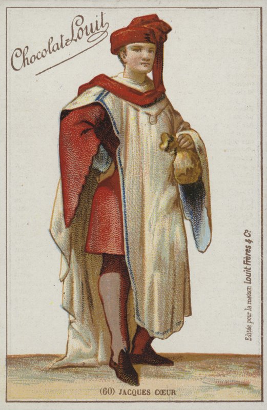 Jacques Coeur autorstwa French School