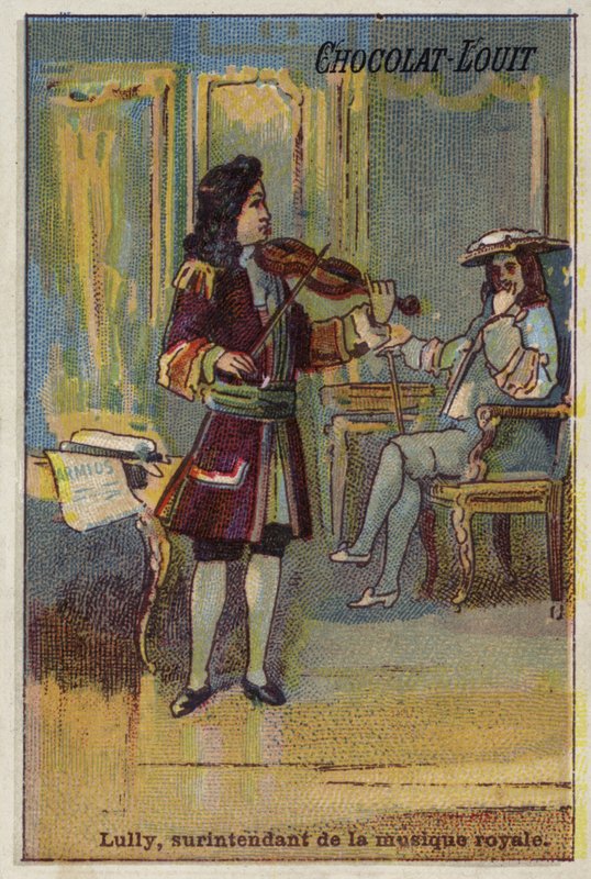 Jean-Baptiste Lully, nadinspektor Royal Music autorstwa French School