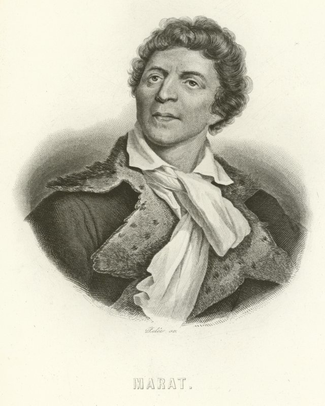 Jean-Paul Marat autorstwa French School
