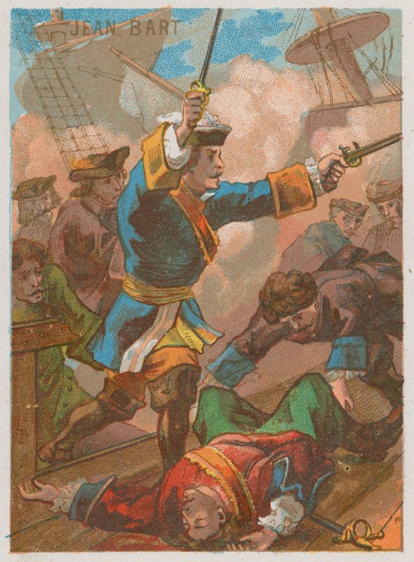 Jean Bart i wojna dziewięcioletnia autorstwa French School