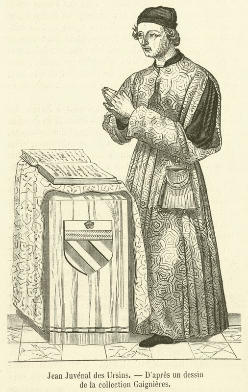 Jean Juvenal des Ursins (rycina) autorstwa French School