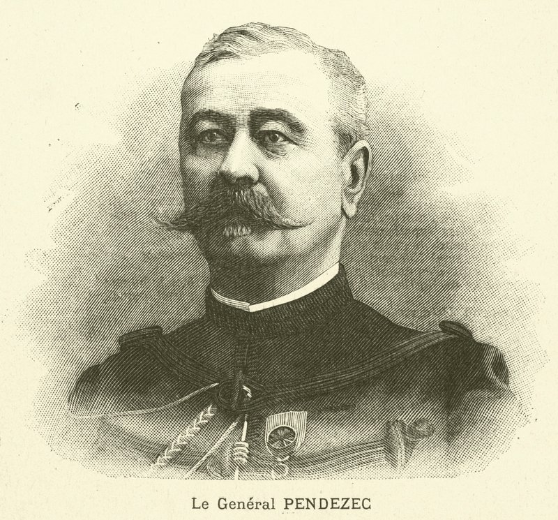 Jean Pendezec, generał francuski (rycina) autorstwa French School