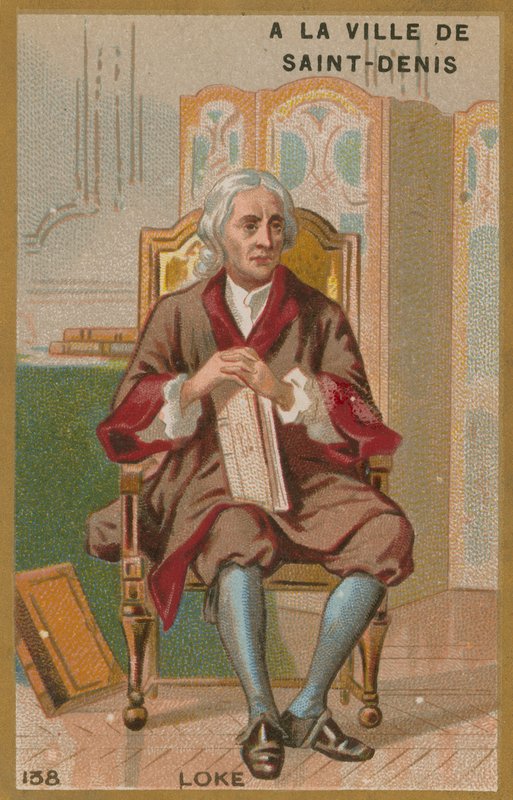 John Locke, angielski filozof oświecenia autorstwa French School