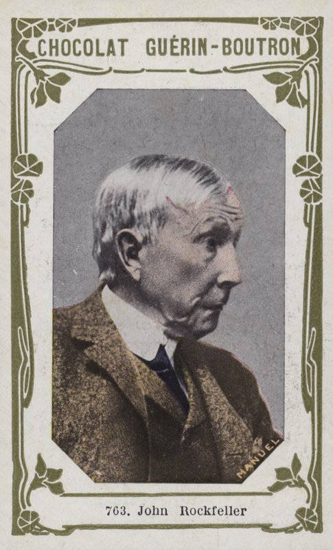 John Rockefeller (kolorowe zdjęcie) autorstwa French School