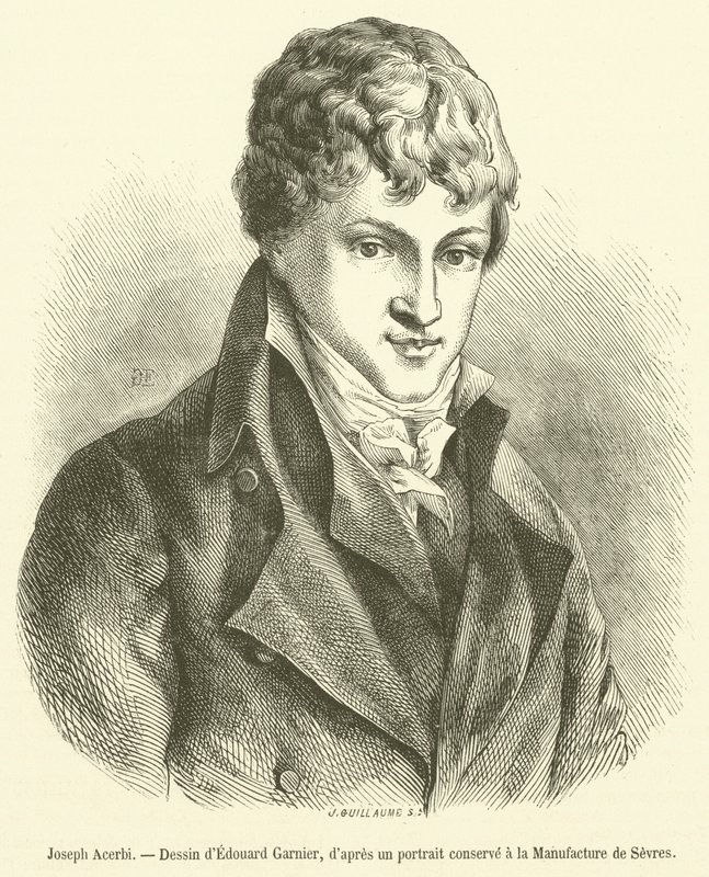 Joseph Acerbi (grafika) autorstwa French School