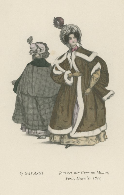 Journal of People of the World, Paryż, grudzień 1833 autorstwa French School