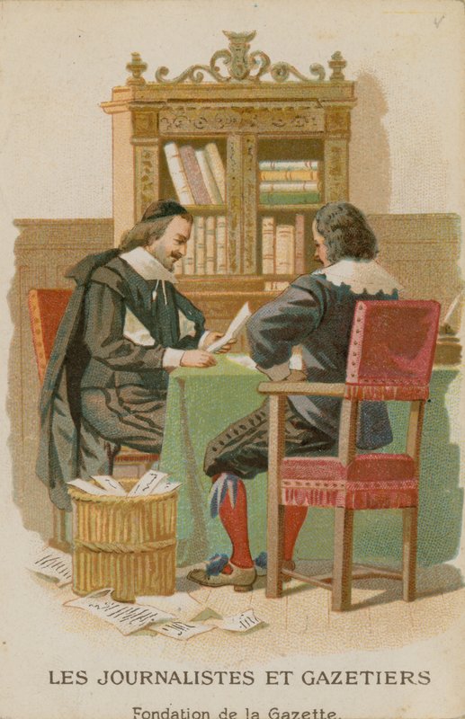 Dziennikarze i gazeterzy autorstwa French School