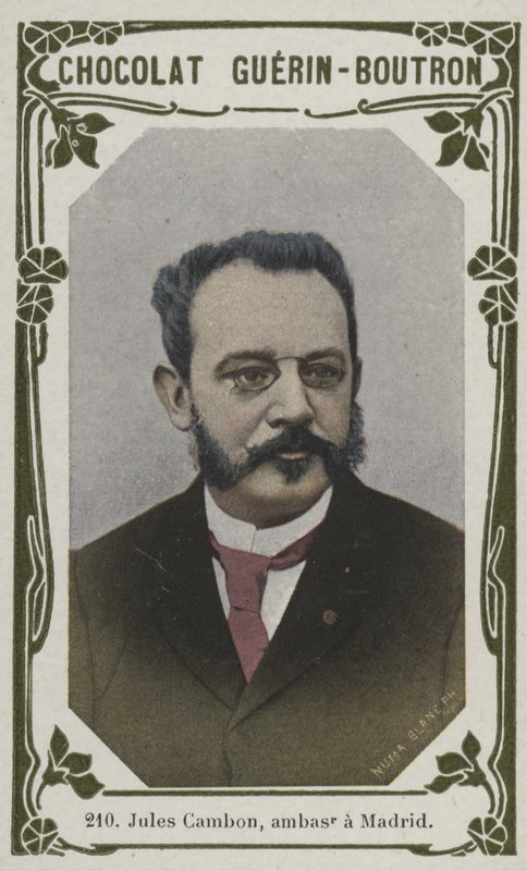 Jules Cambon, ambasador w Madrycie (kolorowe zdjęcie) autorstwa French School