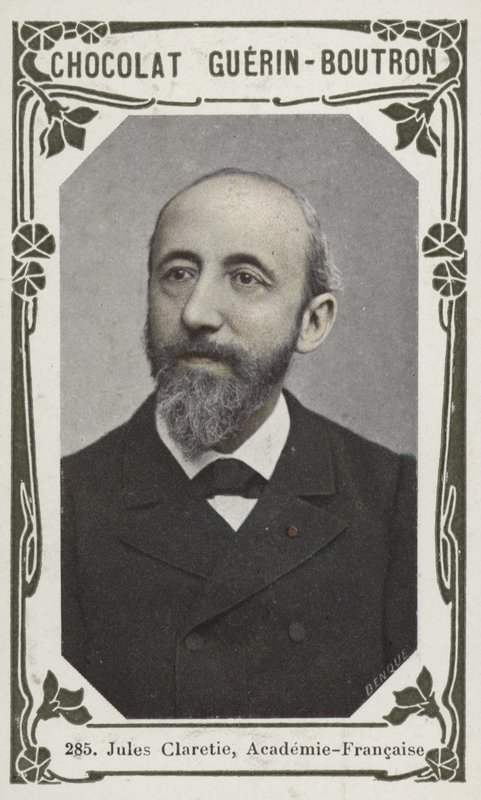Jules Claretie, Academie-Francaise (kolorowe zdjęcie) autorstwa French School