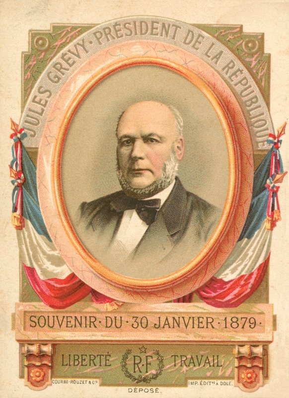 Jules Grevy, prezydent Francji, 1879 autorstwa French School