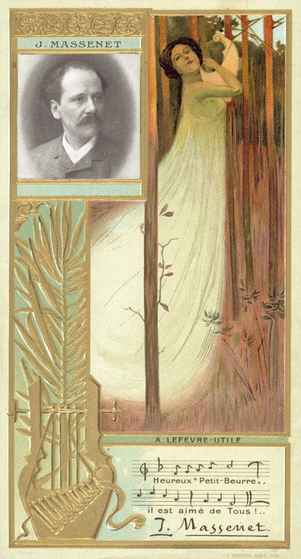 Jules Massenet, A Lefevre-Hidden (członkowie kolorowi) autorstwa French School