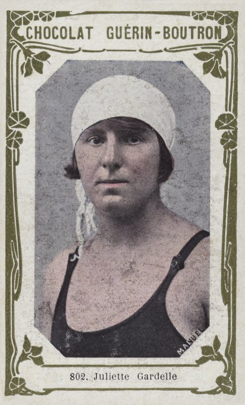 Juliette Gardelle (kolorowe zdjęcie) autorstwa French School