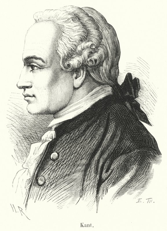 Kant (grawerowanie) autorstwa French School