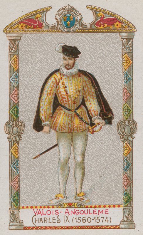 Król Karol IX Francji autorstwa French School