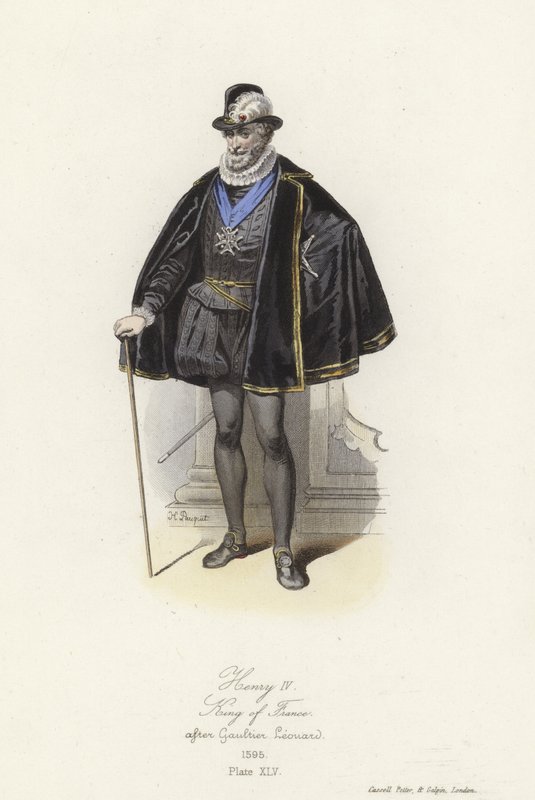 Król Henryk IV Francji autorstwa French School