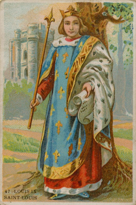 Król Ludwik IX, Święty Ludwik autorstwa French School