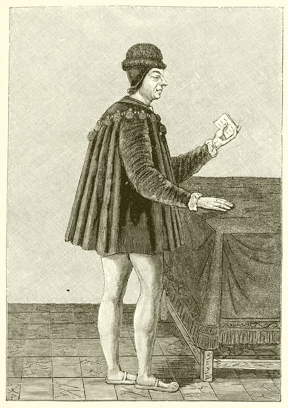 King Louis XI autorstwa French School