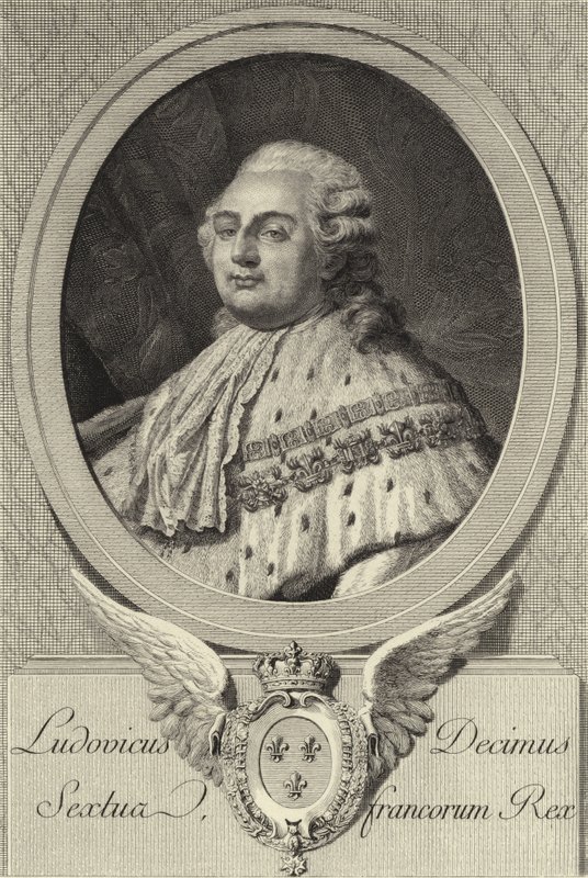 Król Francji Ludwik XVI autorstwa French School