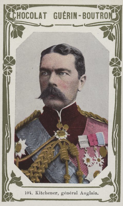 Kitchener, generał Anglais (kolorowe zdjęcie) autorstwa French School