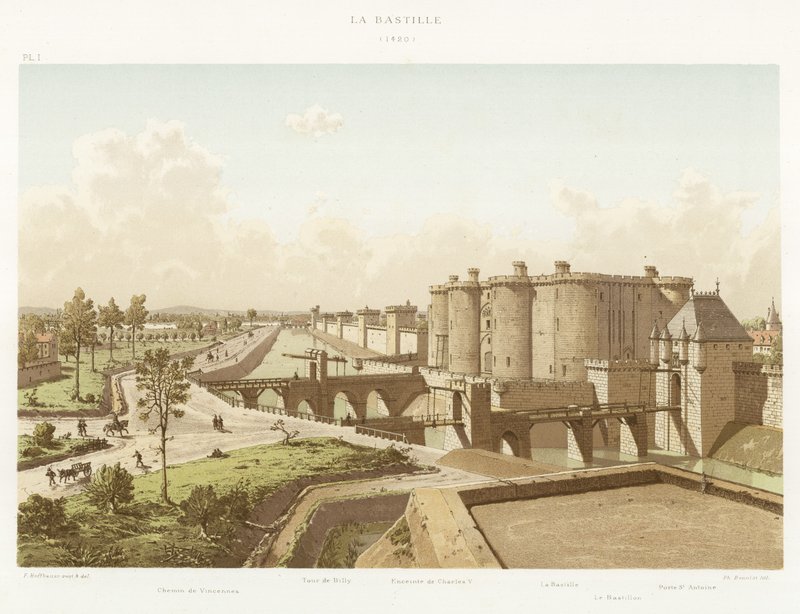 Bastylia, 1420 autorstwa French School