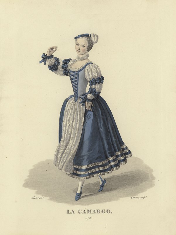 Camargo, 1760 autorstwa French School