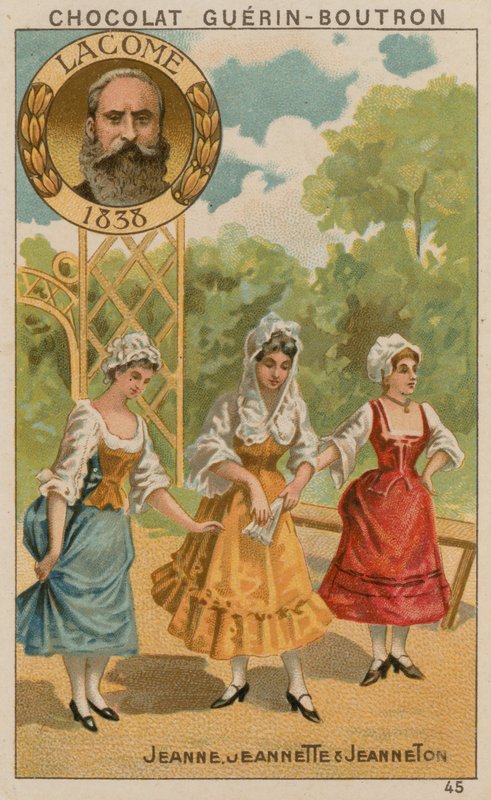 Lacome, Jeanne, Jeannette i Jeanneton autorstwa French School
